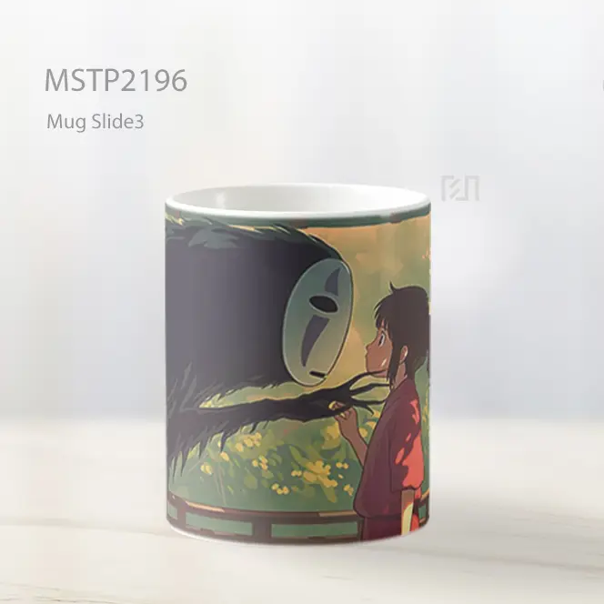 No Face And Chihiro Spirited Away Ghibli Mug MSTP2196 - All-side / Desain