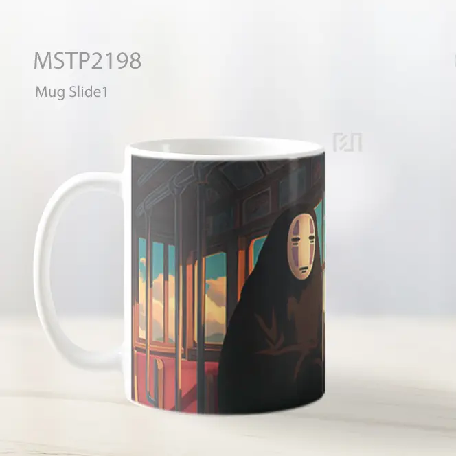 No Face Spirited Away Studio Ghibli Mug MSTP2198 - All-side / Desain