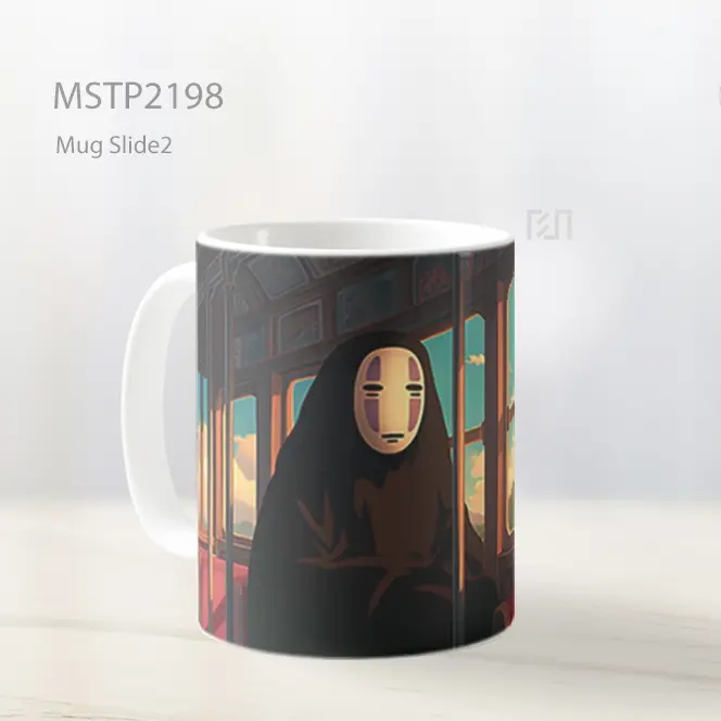 No Face Spirited Away Studio Ghibli Mug MSTP2198 - All-side / Desain
