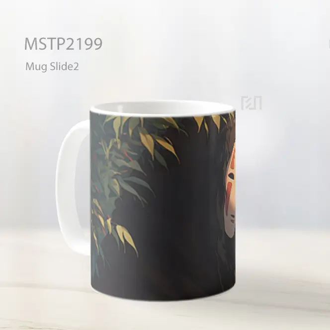 No Face Spirited Away Studio Ghibli Mug MSTP2199 - All-side / Desain