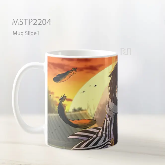 Obanai Demon Slayer Matahari Terbenam Mug MSTP2204 - All-side / Desain
