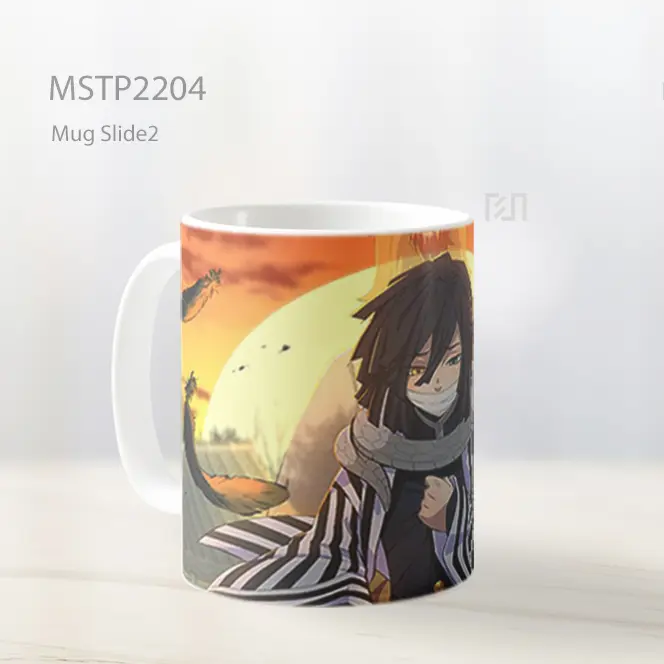 Obanai Demon Slayer Matahari Terbenam Mug MSTP2204 - All-side / Desain