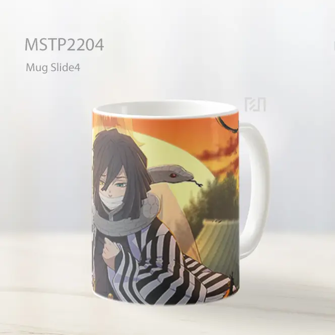 Obanai Demon Slayer Matahari Terbenam Mug MSTP2204