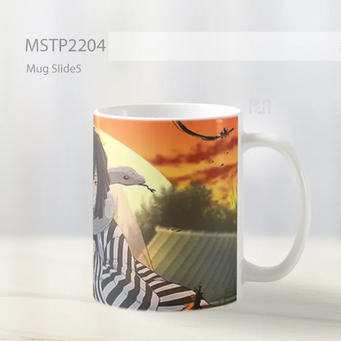 Obanai Demon Slayer Matahari Terbenam Mug MSTP2204 - All-side / Desain