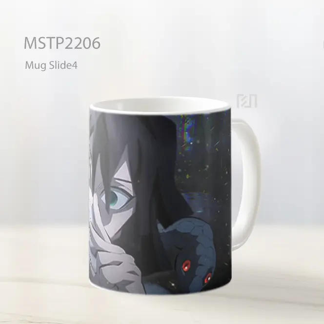 Obanai Iguro Demon Slayer Closeup Wajah Mug MSTP2206