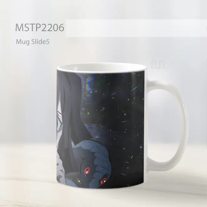 Obanai Iguro Demon Slayer Closeup Wajah Mug MSTP2206 - All-side / Desain