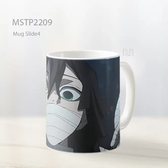 Obanai Iguro Demon Slayer Topeng Mug MSTP2209