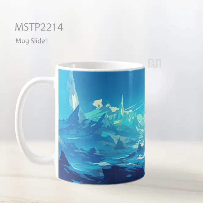 Ocean Fantasy Art Mug MSTP2214 - All-side / Desain