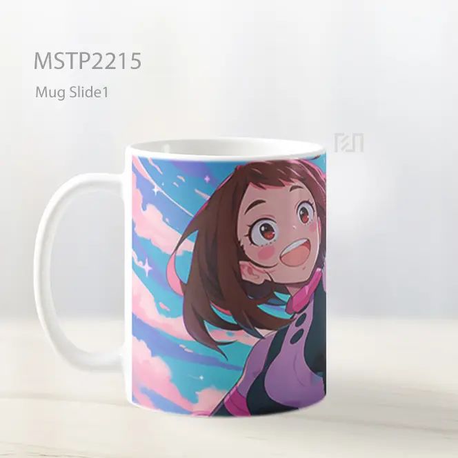 Ochaco Uraraka Bahagia Hero Academia Mug MSTP2215 - All-side / Desain