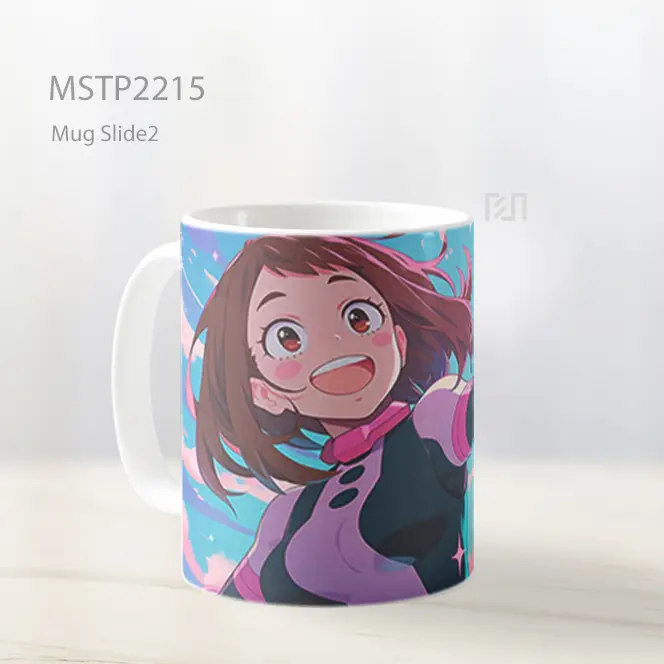 Ochaco Uraraka Bahagia Hero Academia Mug MSTP2215 - All-side / Desain