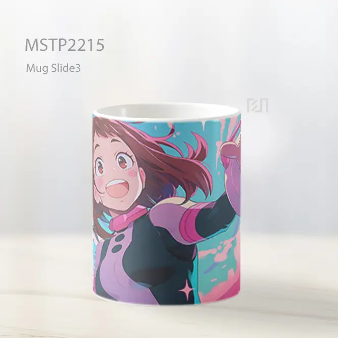 Ochaco Uraraka Bahagia Hero Academia Mug MSTP2215 - All-side / Desain