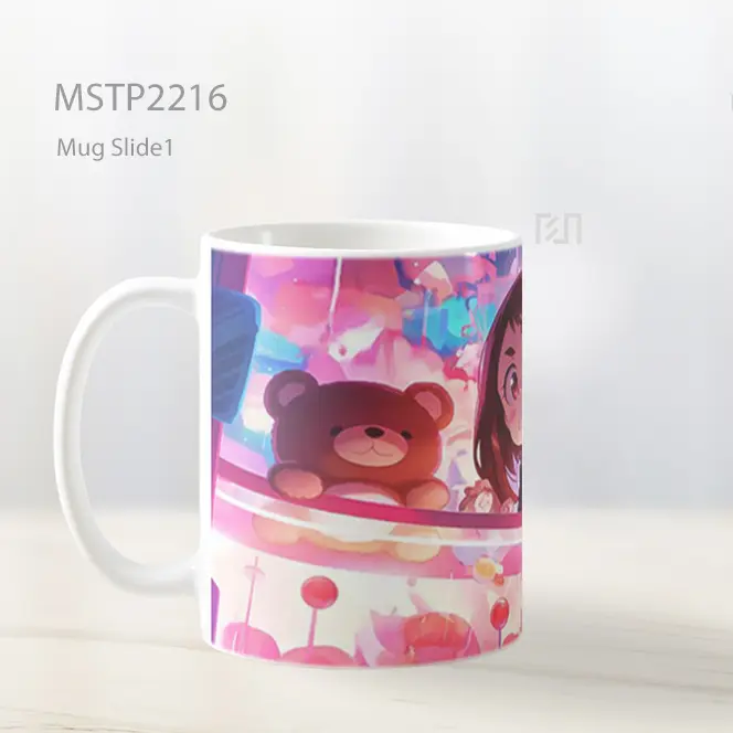 Ochaco Uraraka Mha Di Mesin Cakar Mug MSTP2216 - All-side / Desain