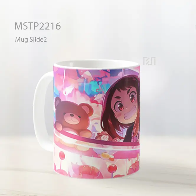Ochaco Uraraka Mha Di Mesin Cakar Mug MSTP2216 - All-side / Desain