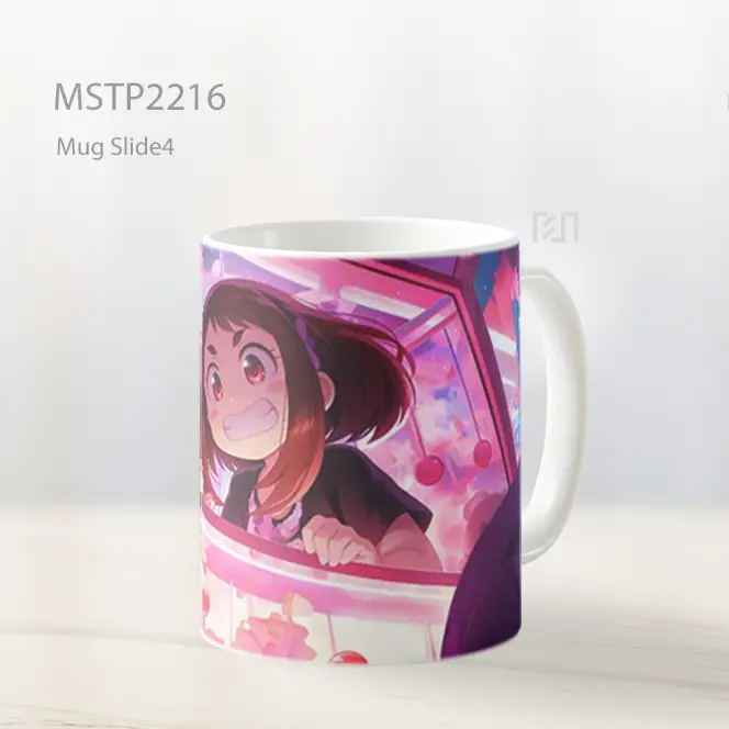 Ochaco Uraraka Mha Di Mesin Cakar Mug MSTP2216