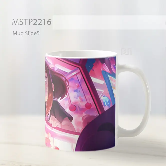Ochaco Uraraka Mha Di Mesin Cakar Mug MSTP2216 - All-side / Desain