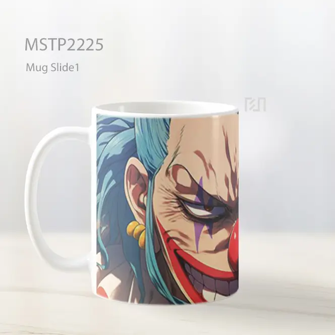 One Piece Buggy Badut Mug MSTP2225 - All-side / Desain