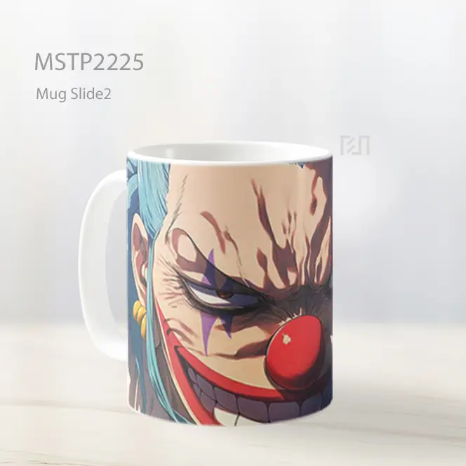 One Piece Buggy Badut Mug MSTP2225 - All-side / Desain