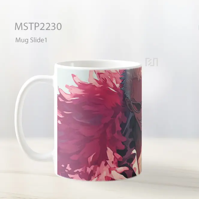 One Piece Doflamingo Senyum Flamingo Mug MSTP2230 - All-side / Desain