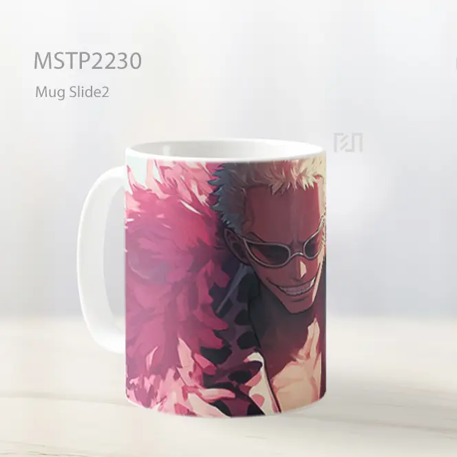 One Piece Doflamingo Senyum Flamingo Mug MSTP2230 - All-side / Desain