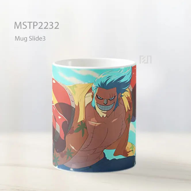 One Piece Franky Pose Kuat Mug MSTP2232 - All-side / Desain
