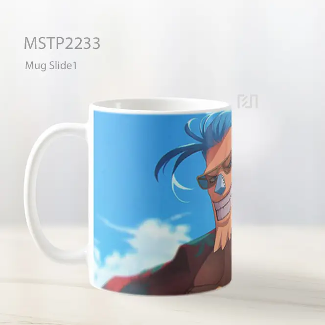 One Piece Franky Super Mug MSTP2233 - All-side / Desain
