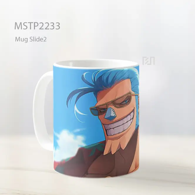 One Piece Franky Super Mug MSTP2233 - All-side / Desain