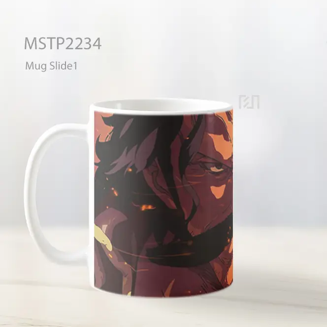 One Piece Gol D Roger Tatapan Intens Mug MSTP2234 - All-side / Desain