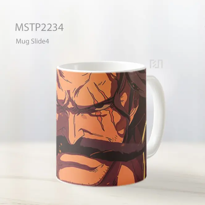 One Piece Gol D Roger Tatapan Intens Mug MSTP2234
