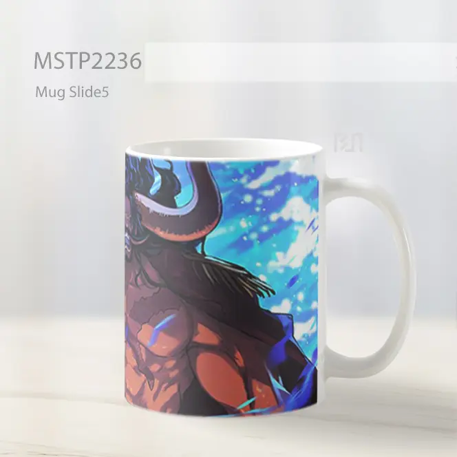 One Piece Kaido Bentuk Hibrida Mug MSTP2236 - All-side / Desain