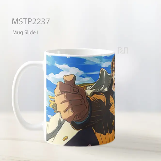One Piece Kizaru Menunjuk Jari Mug MSTP2237 - All-side / Desain