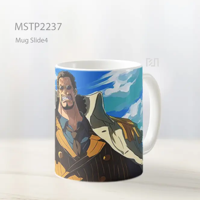 One Piece Kizaru Menunjuk Jari Mug MSTP2237
