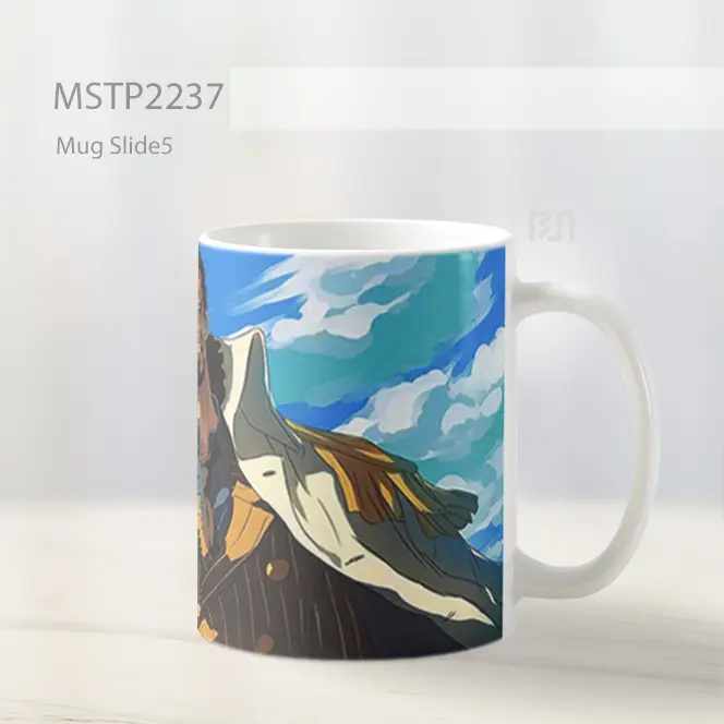 One Piece Kizaru Menunjuk Jari Mug MSTP2237 - All-side / Desain