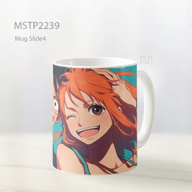 One Piece Luffy And Nami Persahabatan Mug MSTP2239