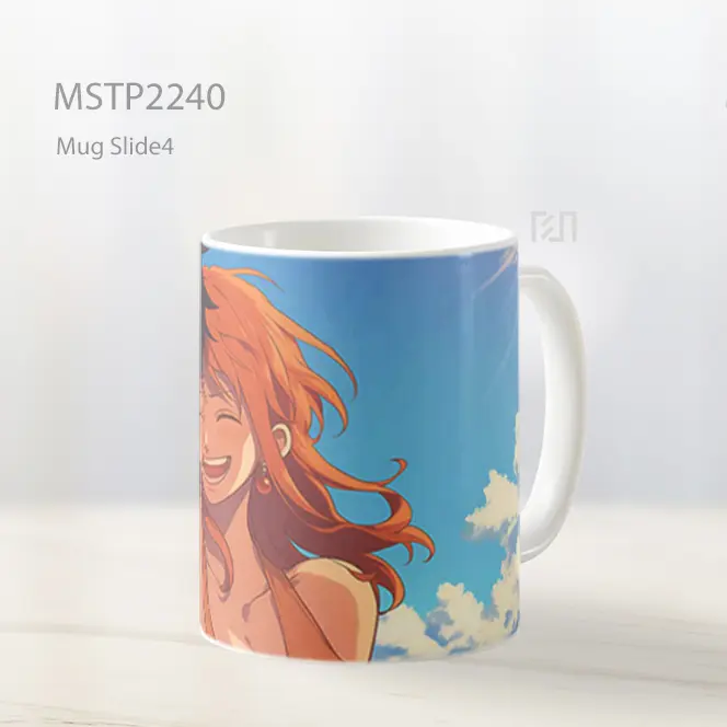 One Piece Luffy Dan Nami Tertawa Mug MSTP2240