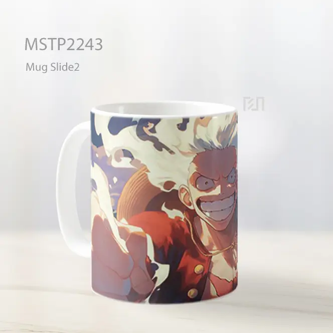 One Piece Luffy Gear 5 Anime Mug MSTP2243 - All-side / Desain