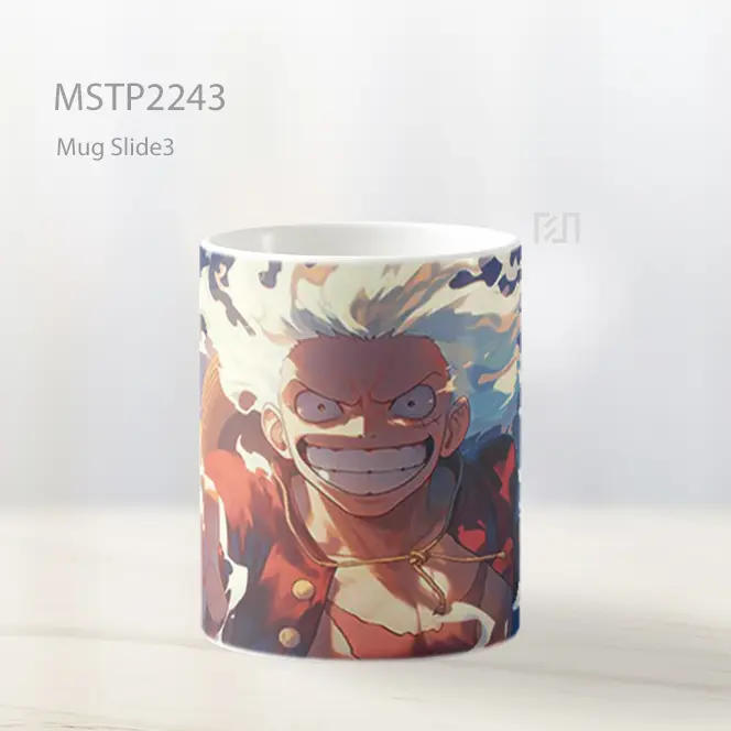One Piece Luffy Gear 5 Anime Mug MSTP2243 - All-side / Desain
