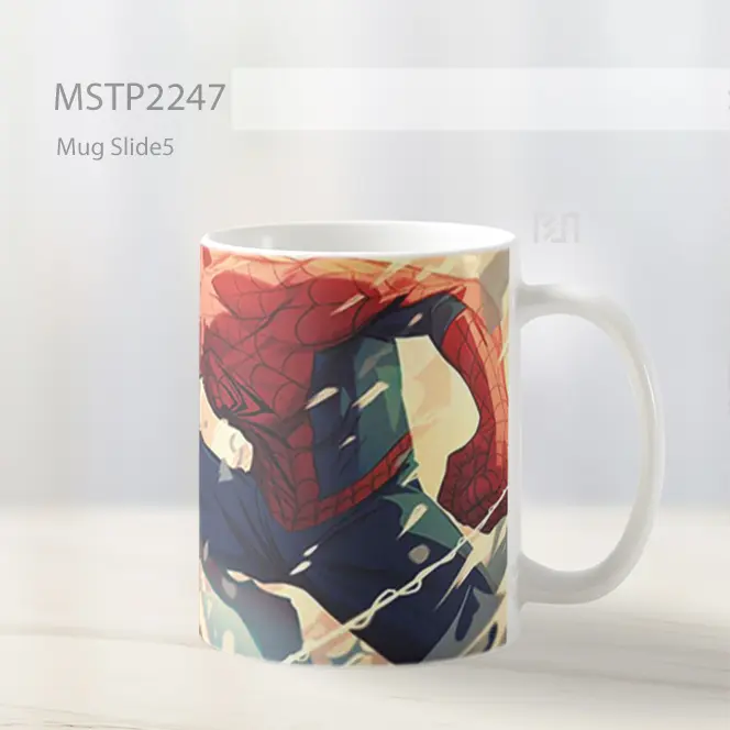 One Piece Luffy Spider Man Epic Crossover Mug MSTP2247 - All-side / Desain