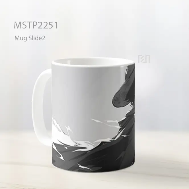One Piece Monkey D Luffy Abu Abu Mug MSTP2251 - All-side / Desain
