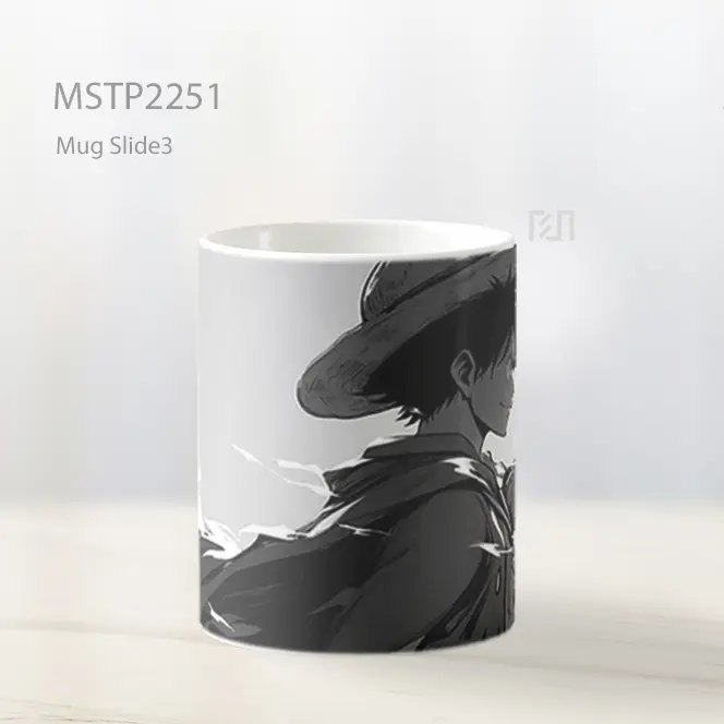 One Piece Monkey D Luffy Abu Abu Mug MSTP2251 - All-side / Desain