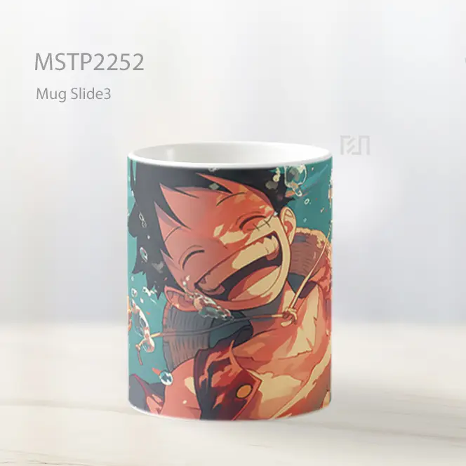 One Piece Monkey D Luffy Bawah Air Mug MSTP2252 - All-side / Desain