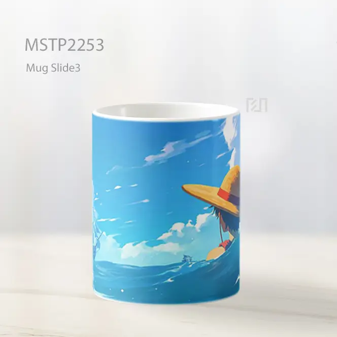 One Piece Monkey D Luffy Damai Di Laut Mug MSTP2253 - All-side / Desain