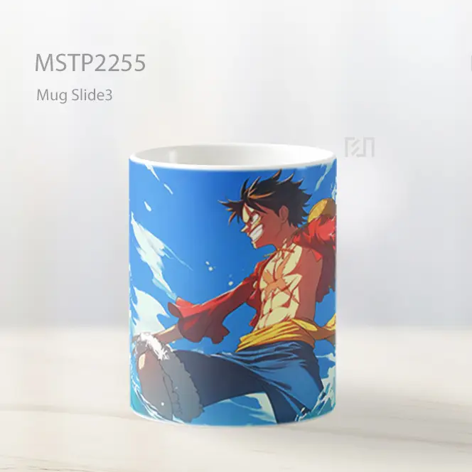One Piece Monkey D Luffy Laut Mug MSTP2255 - All-side / Desain