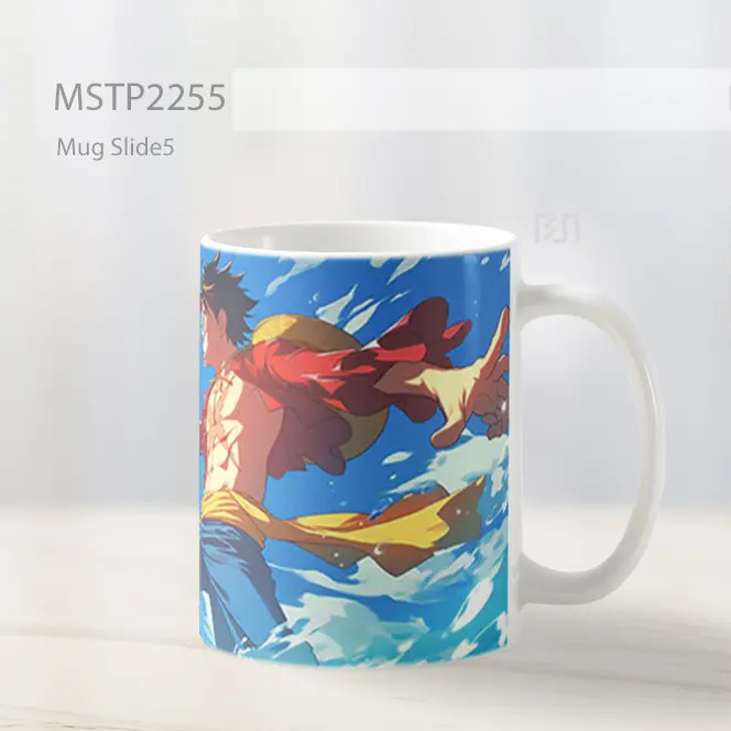 One Piece Monkey D Luffy Laut Mug MSTP2255 - All-side / Desain