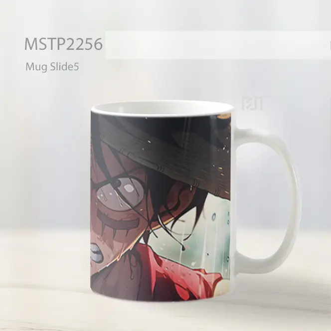 One Piece Monkey D Luffy Marah Mug MSTP2256 - All-side / Desain