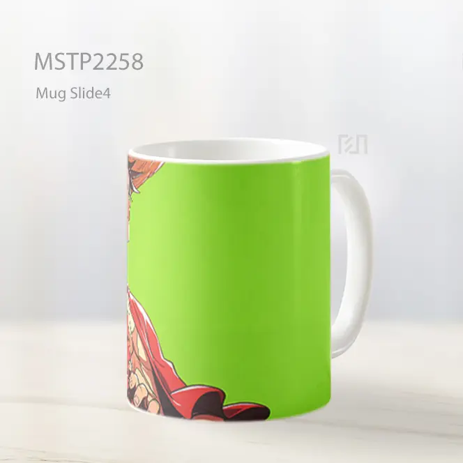 One Piece Monkey D Luffy Serius Hijau Mug MSTP2258