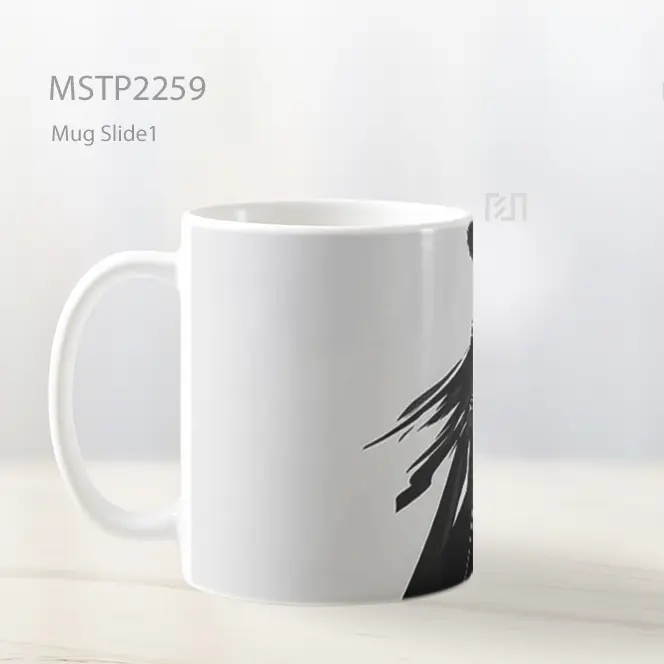 One Piece Monkey D Luffy Siluet Mug MSTP2259 - All-side / Desain