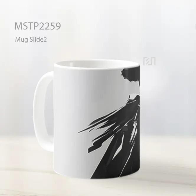 One Piece Monkey D Luffy Siluet Mug MSTP2259 - All-side / Desain