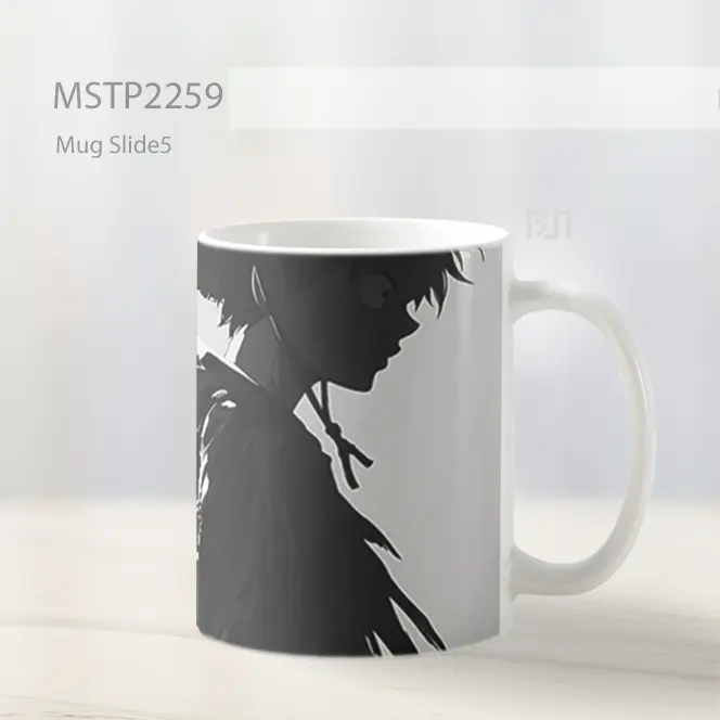 One Piece Monkey D Luffy Siluet Mug MSTP2259 - All-side / Desain