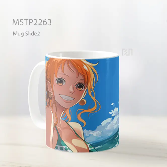 One Piece Nami Lucu Musim Panas Mug MSTP2263 - All-side / Desain