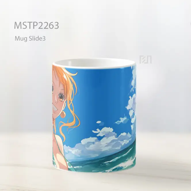 One Piece Nami Lucu Musim Panas Mug MSTP2263 - All-side / Desain